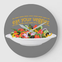 Iss Your Veggies Zitat frisch Salat Mix Schüssel g