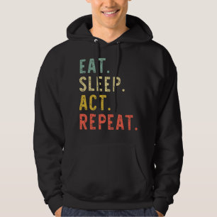 Issen Schlafen Handeln Wiederholen Schauspieler Sc Hoodie