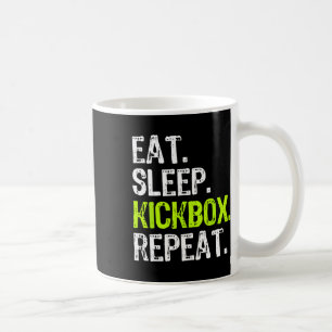 Issen Schlafen Kickbox Wiederholen Kickboxen Kick Kaffeetasse