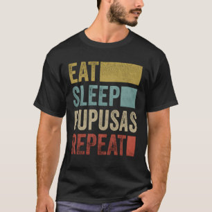 Issen Schlafen Pupusas El Salvador Essen Pupusas F T-Shirt