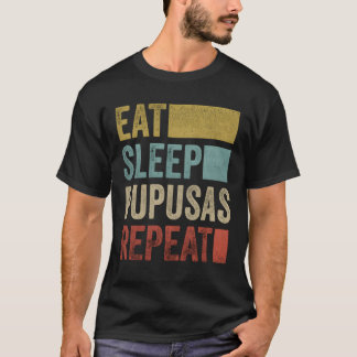 Issen Schlafen Pupusas El Salvador Essen Pupusas F T-Shirt
