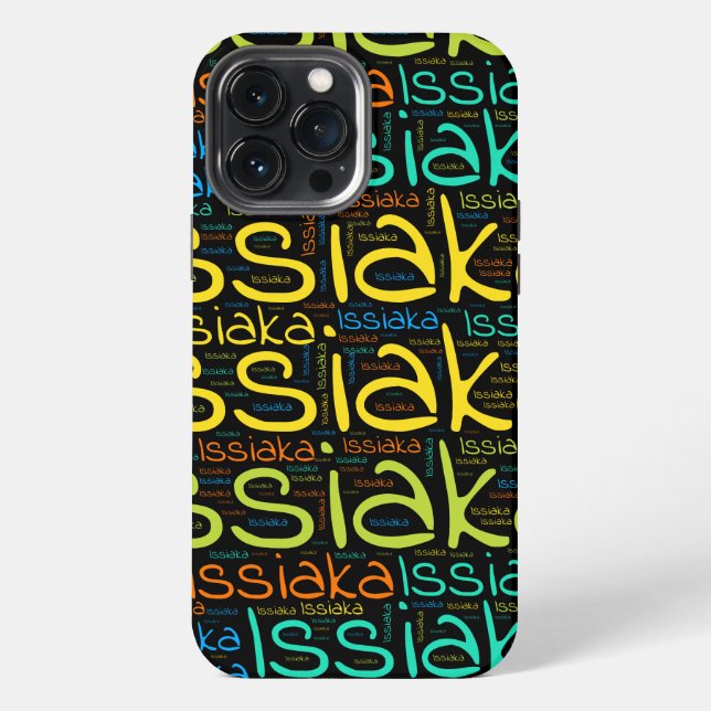 Issiaka iPhone Hülle (Rückseite)