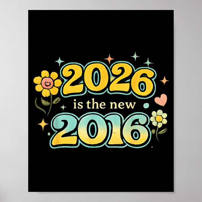Ist 2016 Nostalgie-Vibes-Kultur Poster (Vorne)