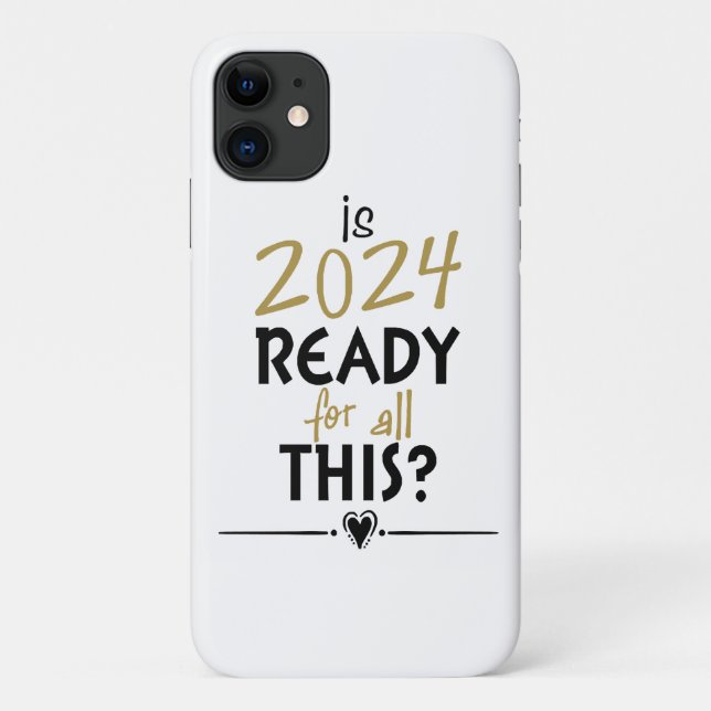 ist 2024 für all das bereit Case-Mate iPhone hülle (Rückseite)