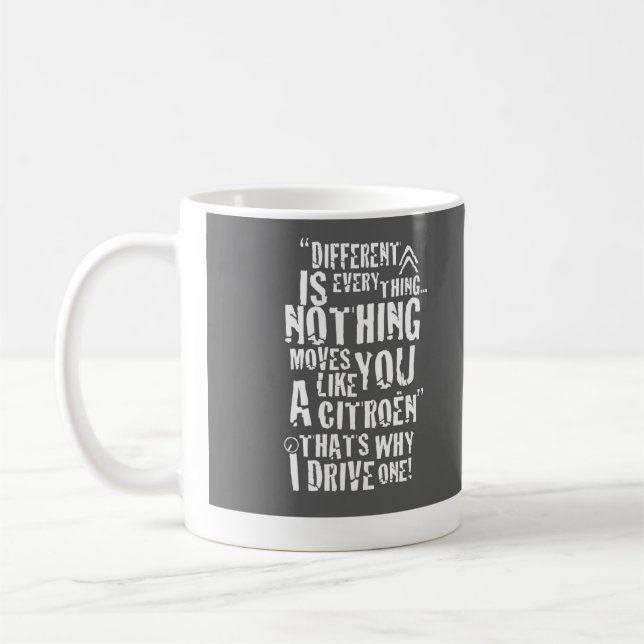 Ist alles Citroen-Tasse unterschiedlich Tasse (Links)