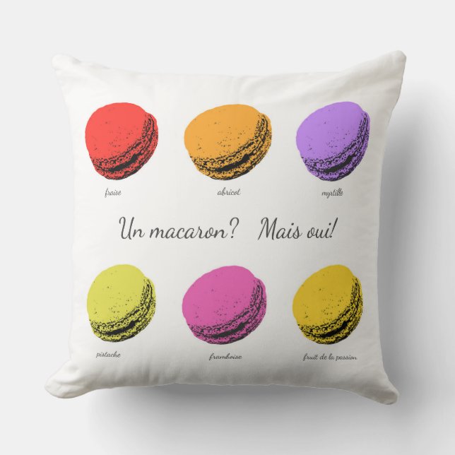 Ist Arone? Mais oui! Kissen (Vorderseite)