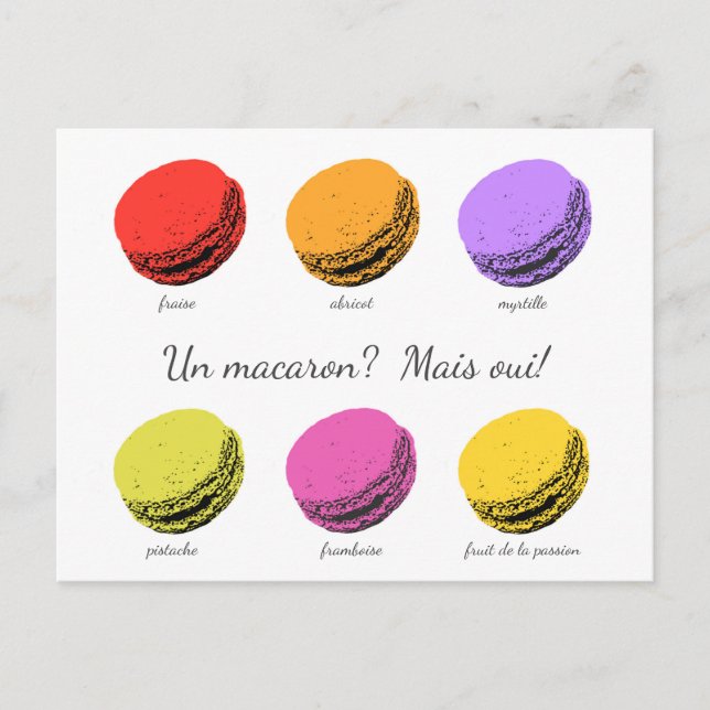 Ist Arone? Mais oui! Postkarte (Vorderseite)