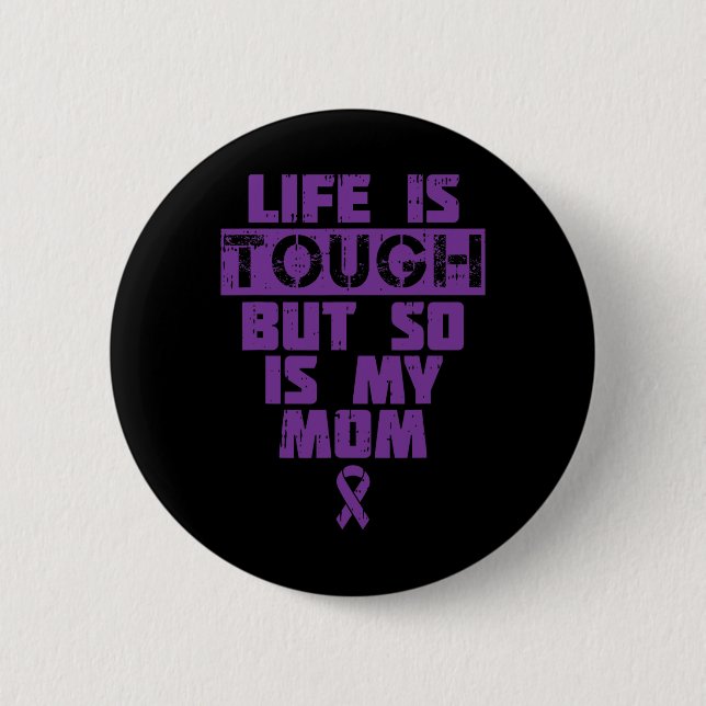 Ist auch meine Mama Alzheimerheimer Krankheitshemm Button (Vorderseite)