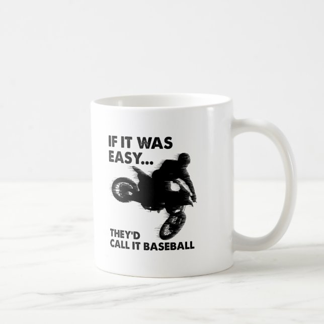 Ist Baseball-lustige Tasse einfach (Rechts)