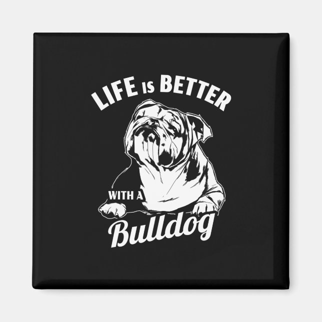 Ist besser mit einem Bulldoten Magnet (Vorne)
