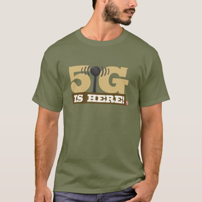 ist bewegliches Netz 5G hier! T-Shirt (Vorderseite)