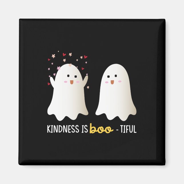 Ist Boo-tiful Teacher Cute Ghost Bootiful Hallowee Magnet (Vorne)