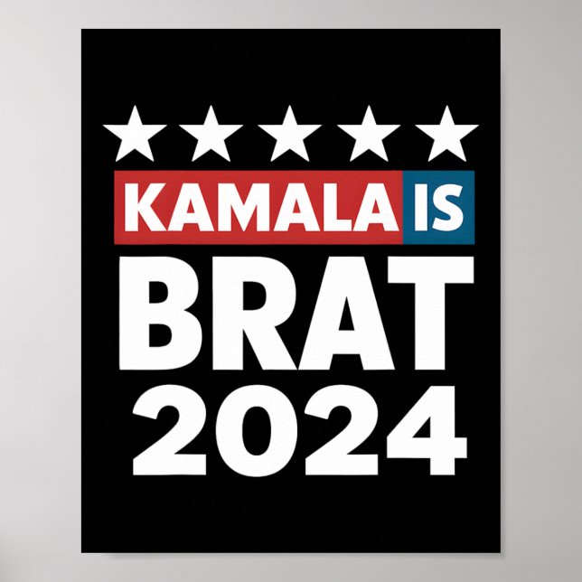 Ist Brat Funny Quotes feministische Frauen Männer Poster (Vorne)