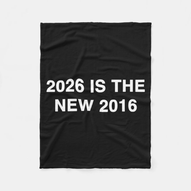 Ist Cool 2016 Geschenk Großer Text Gen Fleecedecke (Vorderseite)
