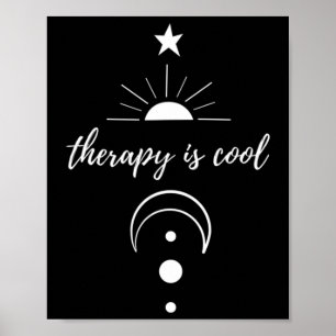 Ist Cooles Selbstbewusstsein Mental Health Moon St Poster