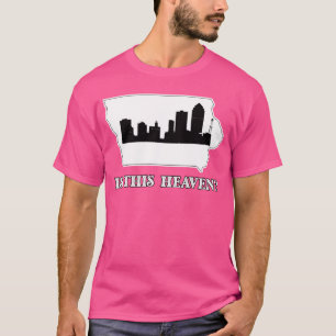 Ist das der Himmel Iowa State Karte Lustiger Spruc T-Shirt