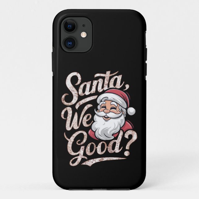 Ist das gut? Kinder Weihnachten Funny Xmas Case-Mate iPhone Hülle (Rückseite)