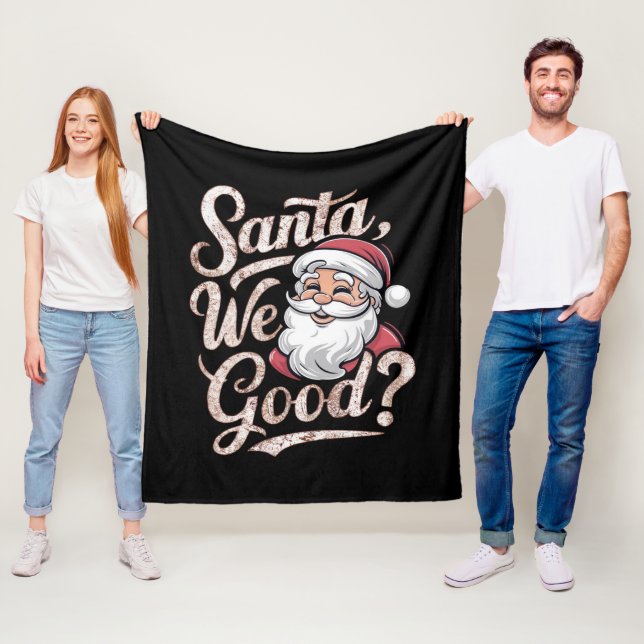 Ist das gut? Kinder Weihnachten Funny Xmas Fleecedecke (Beispiel)