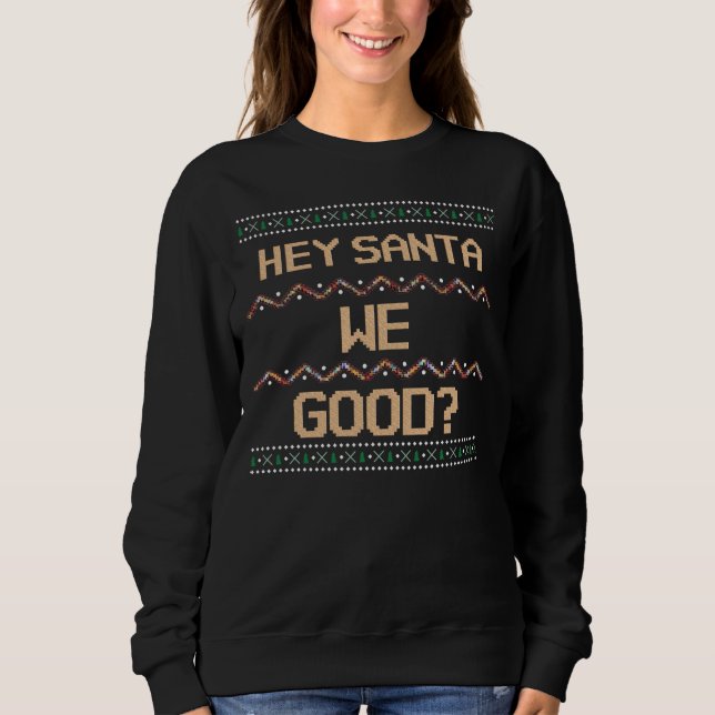 Ist das gut? Ugly Christmas Shirt Fun (Vorderseite)