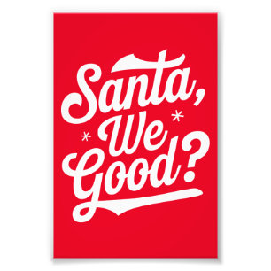 Ist das gut? Weihnachtsgeschenk für ihn für sie Fotodruck