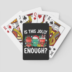 Ist das Jolly genug Funny Weihnachten? Spielkarten