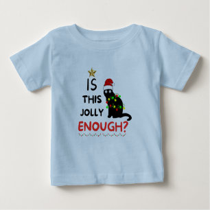Ist das Jolly genug, Weihnachts-Grinch Baby T-shirt