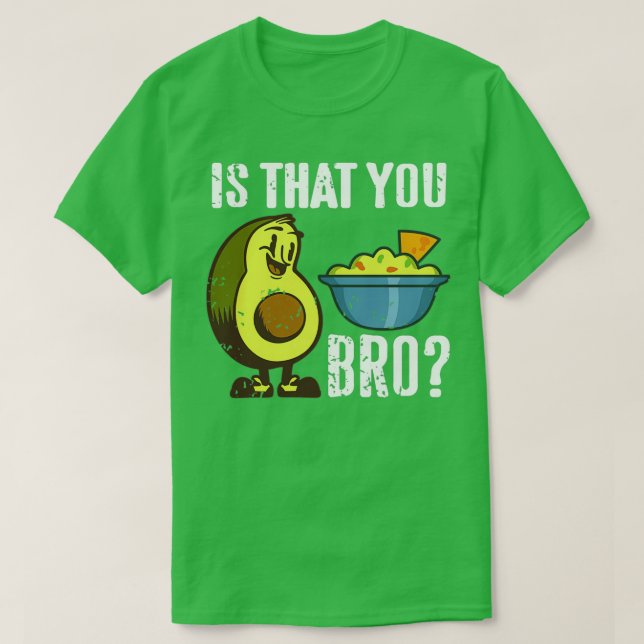 Ist, dass Sie Blog lustigen Avocado Guacamole Retr T-Shirt (Design vorne)