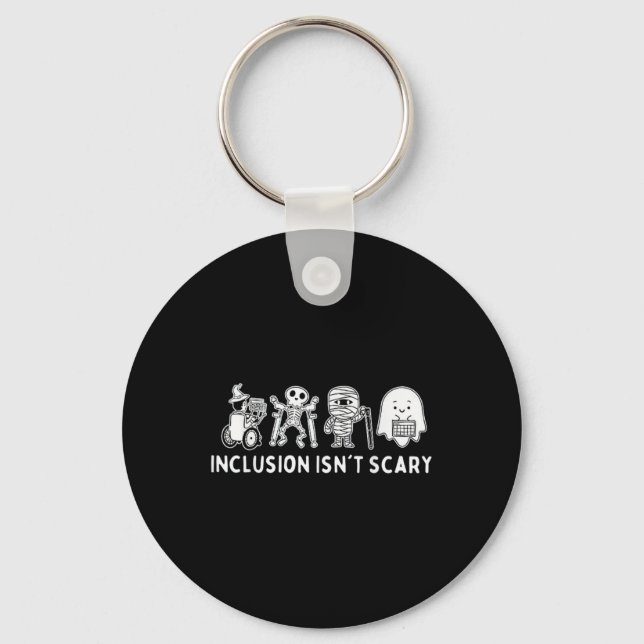 Ist der Beängstigende Lehrer Skeleton Ghost nicht  Schlüsselanhänger (Vorderseite)