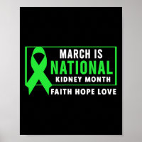 Ist der Monat der Sensibilisierung für die Nierene