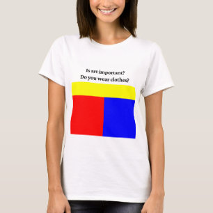 Ist der T - Shirt von künstlerischer Bedeutung