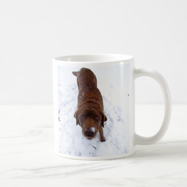 Ist die heiße Schokolade? Kaffeetasse (Rechts)
