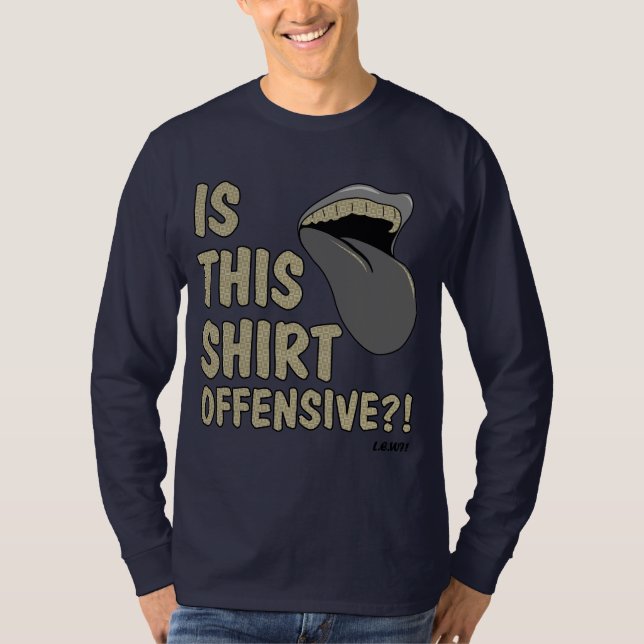 Ist diese Offensive T-Shirt (Vorderseite)