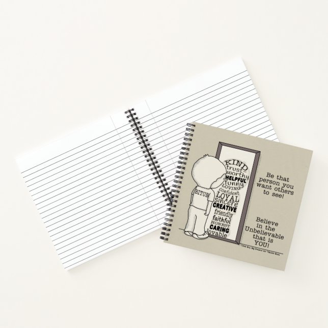 Ist diese Person Notizbuch (Innenseite)