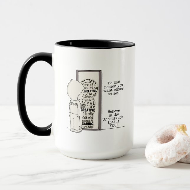 Ist diese Person Tasse (Mit Donut)