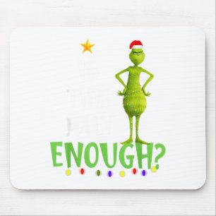 Ist dieser fröhlich genug grüne fröhliche Weihnach Mousepad