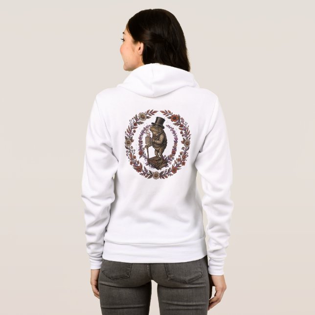 Ist er schon tot? hoodie (Schwarz voll)