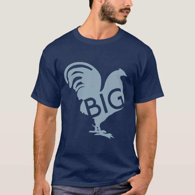 Ist es ein großes Huhn? T-Shirt (Vorderseite)