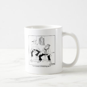 Ist es ein Scharfes oder Throbbing Schmerz? Tasse