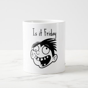 Ist es Freitag  Jumbo-Tasse