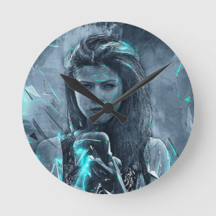 Ist es gemein, wenn du träumst Zazzle_Growshop. Runde Wanduhr