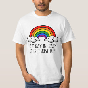IST ES HIER HOMOSEXUELL ODER BILDE ICH MIR DAS NUR T-Shirt