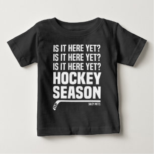 Ist es hier noch Hockey Saison Säugling Baby T-shirt