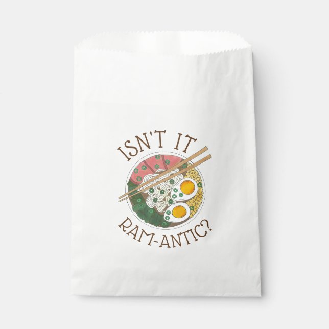 Ist es nicht Ram-Antic (romantisch) Ramen Noodles  Geschenktütchen (Vorderseite)