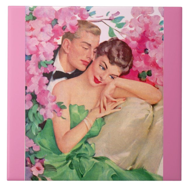 Ist es nicht romantisch? fliese (Vorderseite)