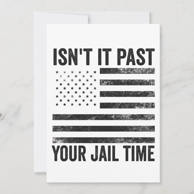 Ist es nicht schon mal das amerikanische Patriotik Einladung (Vorderseite)