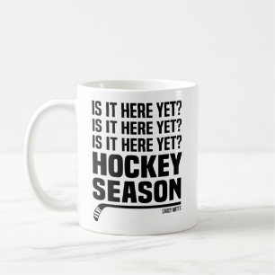 Ist es schon da? Hockey Saison Kaffeetasse