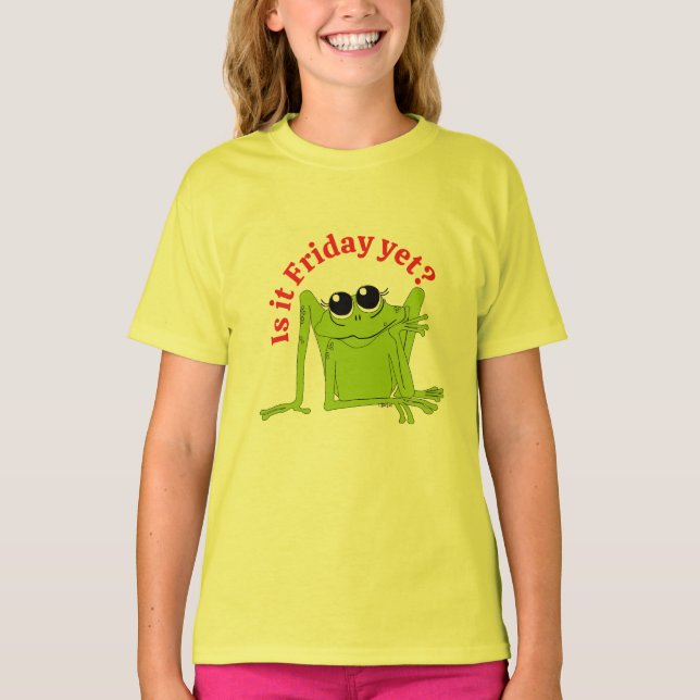 Ist es schon Freitag?  T-Shirt (Vorderseite)
