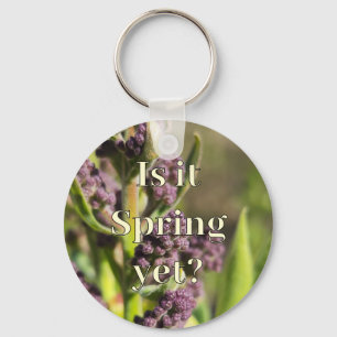 Ist es schon Frühling? Fliederknospen Schlüsselanhänger