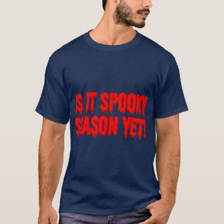 Ist es schon Grusel-Saison V2 Rot Oversized T-Shirt