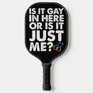Ist es schwul hier drin oder bin ich es einfach LG Pickleball Schläger